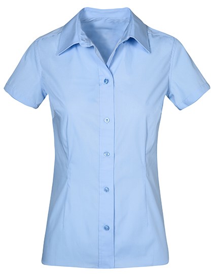 Promodoro - Women´s Poplin Shirt Short Sleeve