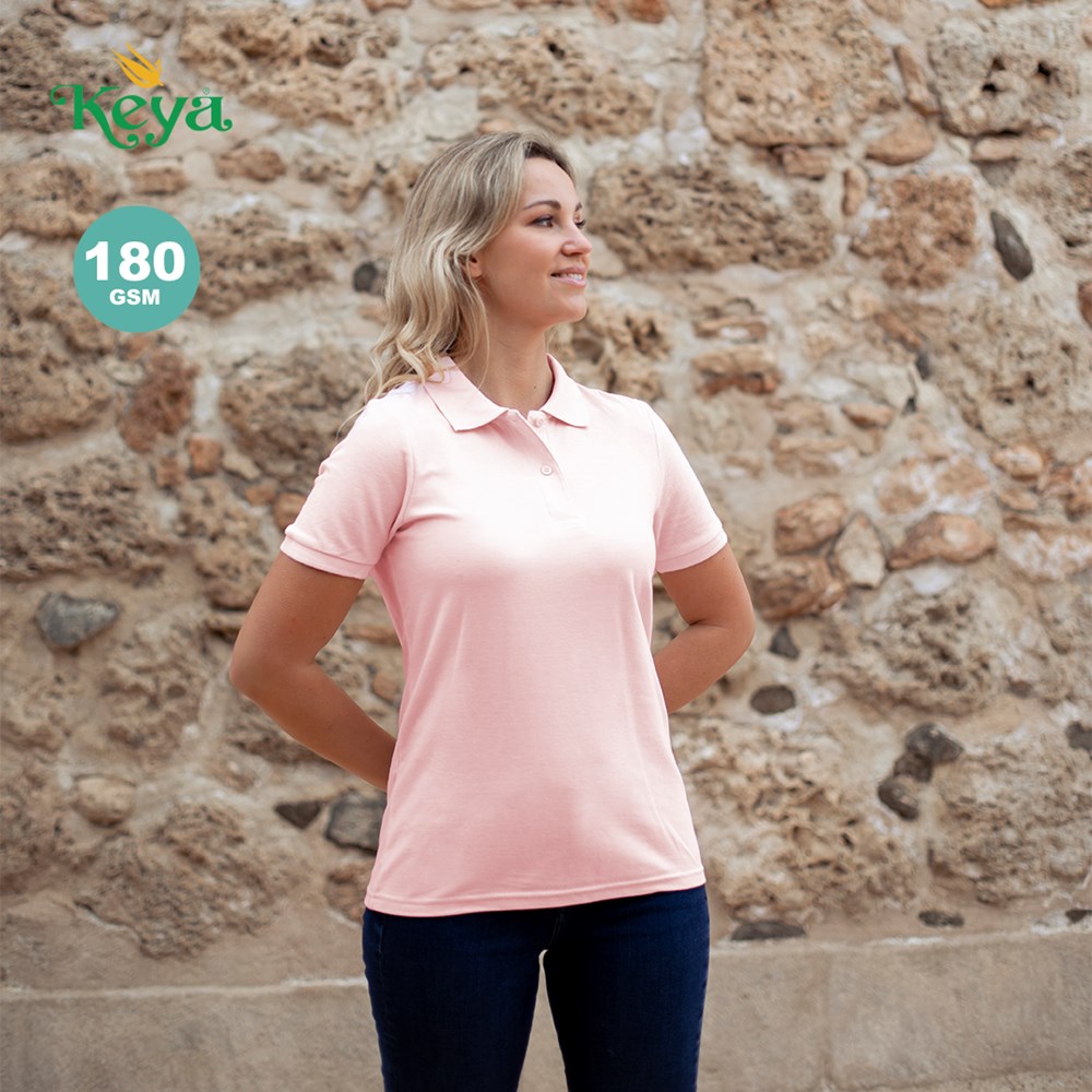 Frauen Farbe Polo-Shirt "keya" WPS180