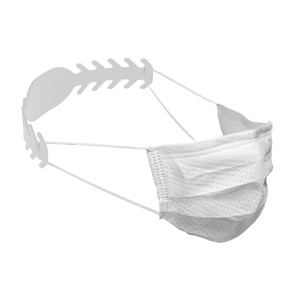 Maskenhalterung "Comfort", medium - weiß